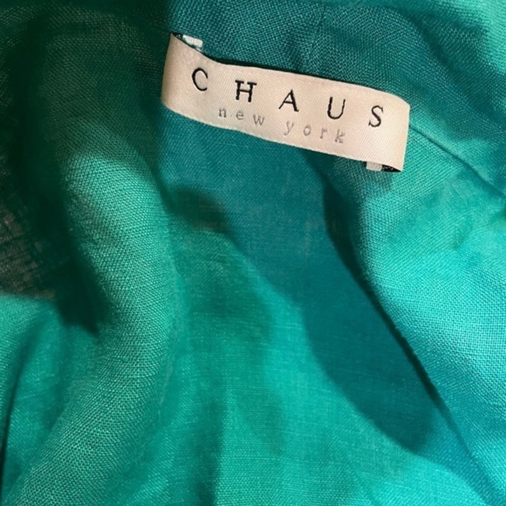5 for $25 ❄️ Chaus New York‎ Teal Jacket Small - Picture 7 of 9